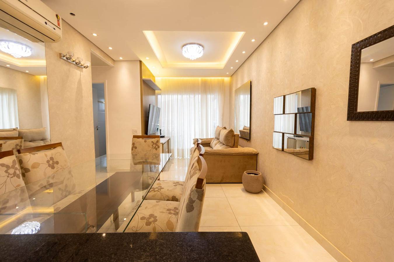 Ganze Wohnung, Apto c Piscina e Brinquedoteca a 400m da praia in Praia da Enseada (Guarujá), Baixada Santista