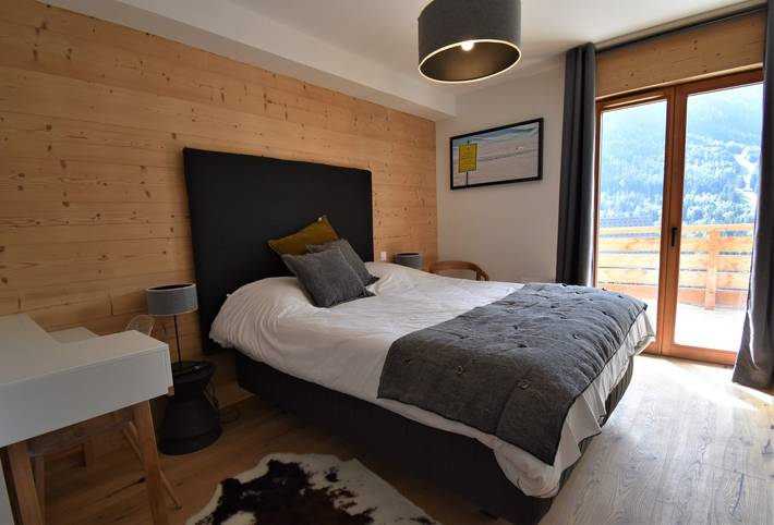 Ganze Wohnung, Ferienwohnung für 4 Personen mit Balkon in Vaujany, Nationalpark Écrins