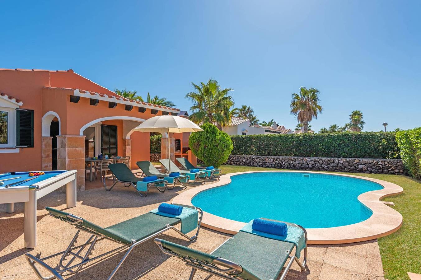 Villa pour 6 personnes in Cap d'Artrutx, Ciutadella