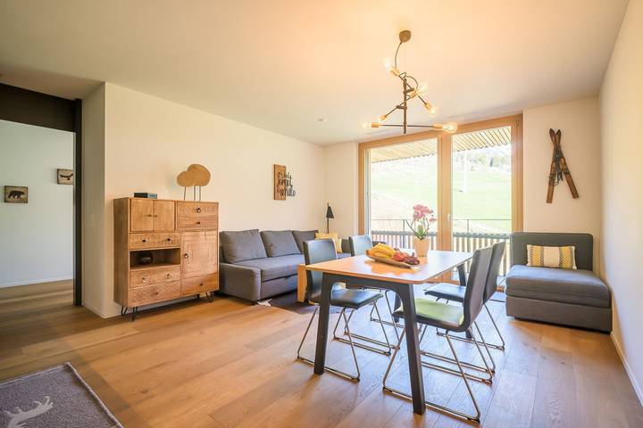 Ferienwohnung für 4 Personen, mit Terrasse, mit Haustier in Flims
