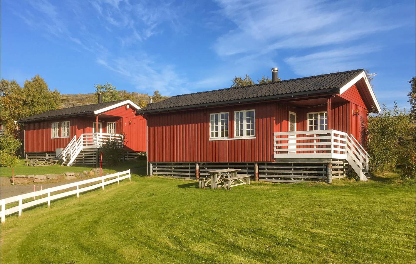 Ferienhaus für 4 Personen mit Garten in Lødingen