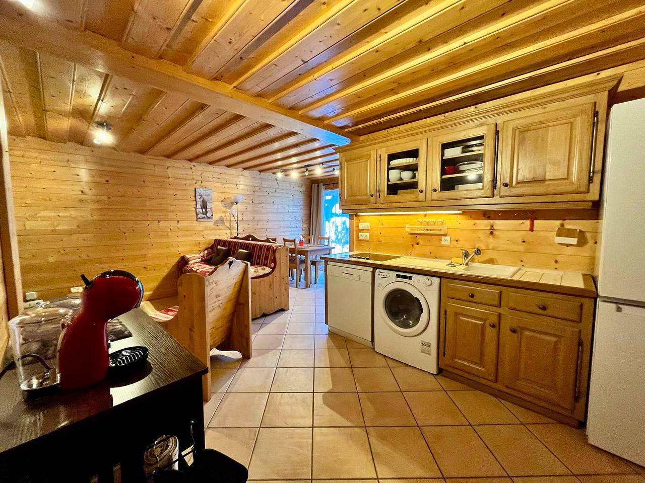 Ganze Wohnung, Gemütliches T2 mit Garten, Haustiere erlaubt in Samoëns, Region Bonneville