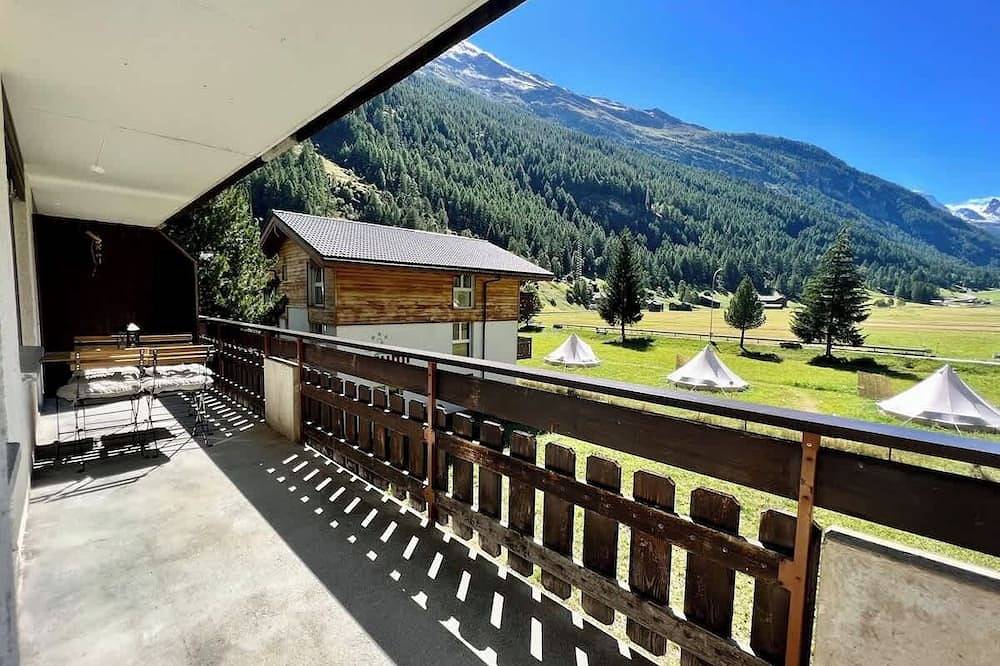 Ganze Wohnung, Familienurlaub für 6 Personen in der Nähe von Zermatt in Täsch, Walliser Alpen
