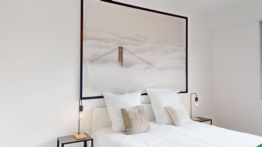 Gîte pour 4 personnes, avec balcon et vue dans Gare De Colmar