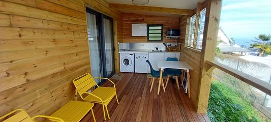 Gîte pour 2 personnes, avec terrasse sur l' Île de la Réunion