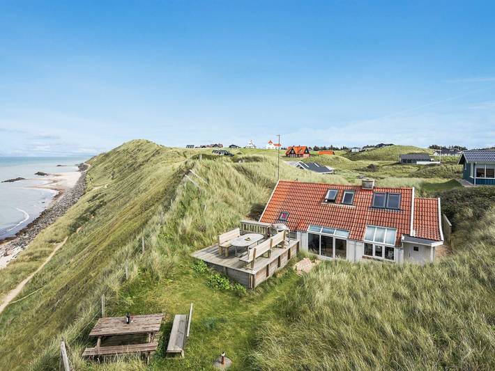 Ferienhaus für 6 Personen, mit Terrasse in lønstrup