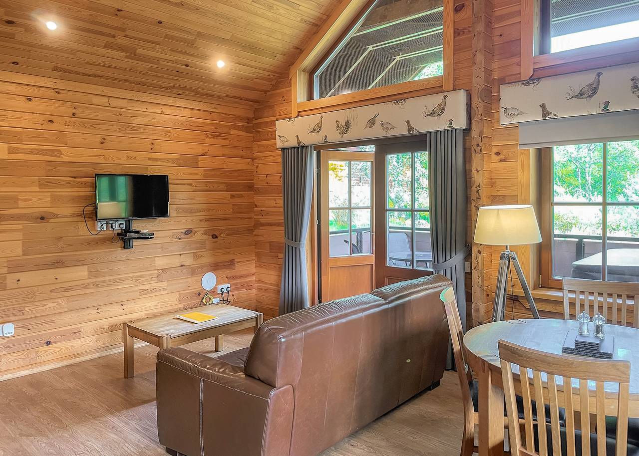 Chalet für 2 Personen mit Sauna in Glenshee, Angus