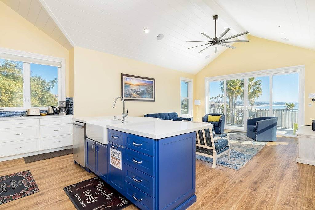 Oceanfront Beach House overlooking the Boardwalk in Santa Cruz, Santa Cruz County