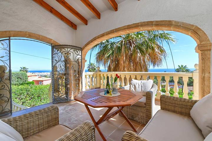 Ferienhaus für 4 Personen, mit Meerblick und Garten sowie Pool in Dénia - 3