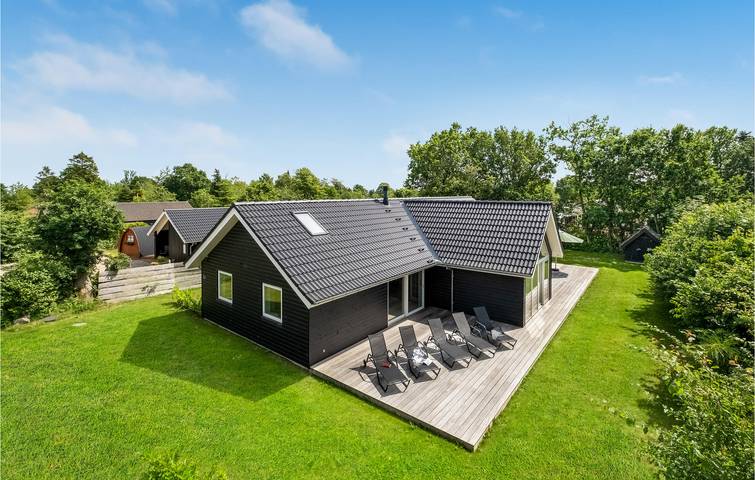 Ferienhaus für 10 Personen mit Terrasse in Saksild Strand, Rude Strand