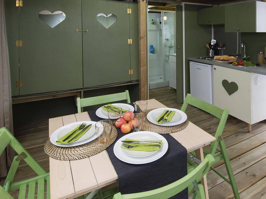 Camping dei Fiori - Allogi 4 persone - Air Lodge in Pietra Ligure, Comune di Pietra Ligure