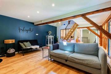 Maison d’hôte pour 6 personnes, avec piscine ainsi que sauna et jardin à Osthofen