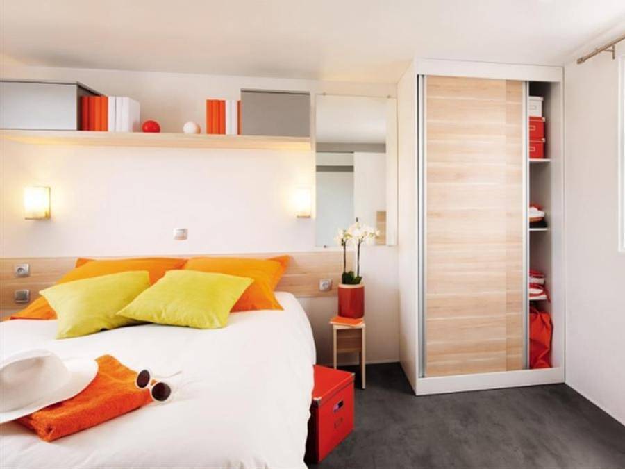 Flower Camping L'Abri-Côtier - Mobilheim 5 personen - Life Pmr 32 m² (2 Betten - 4/5 Personen) + Tv + Lv in Saint-Nazaire-sur-Charente, Rochefort und Umgebung