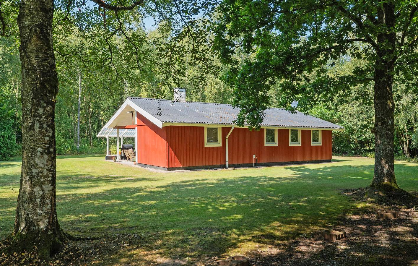 Ferienhaus für 6 Personen mit Garten in Aabybro, Limfjord in Nordjütland