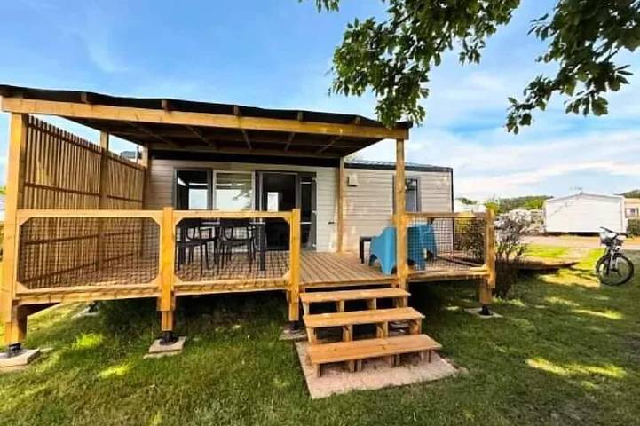 Mobil home pour 4 personnes à Saint-Molf