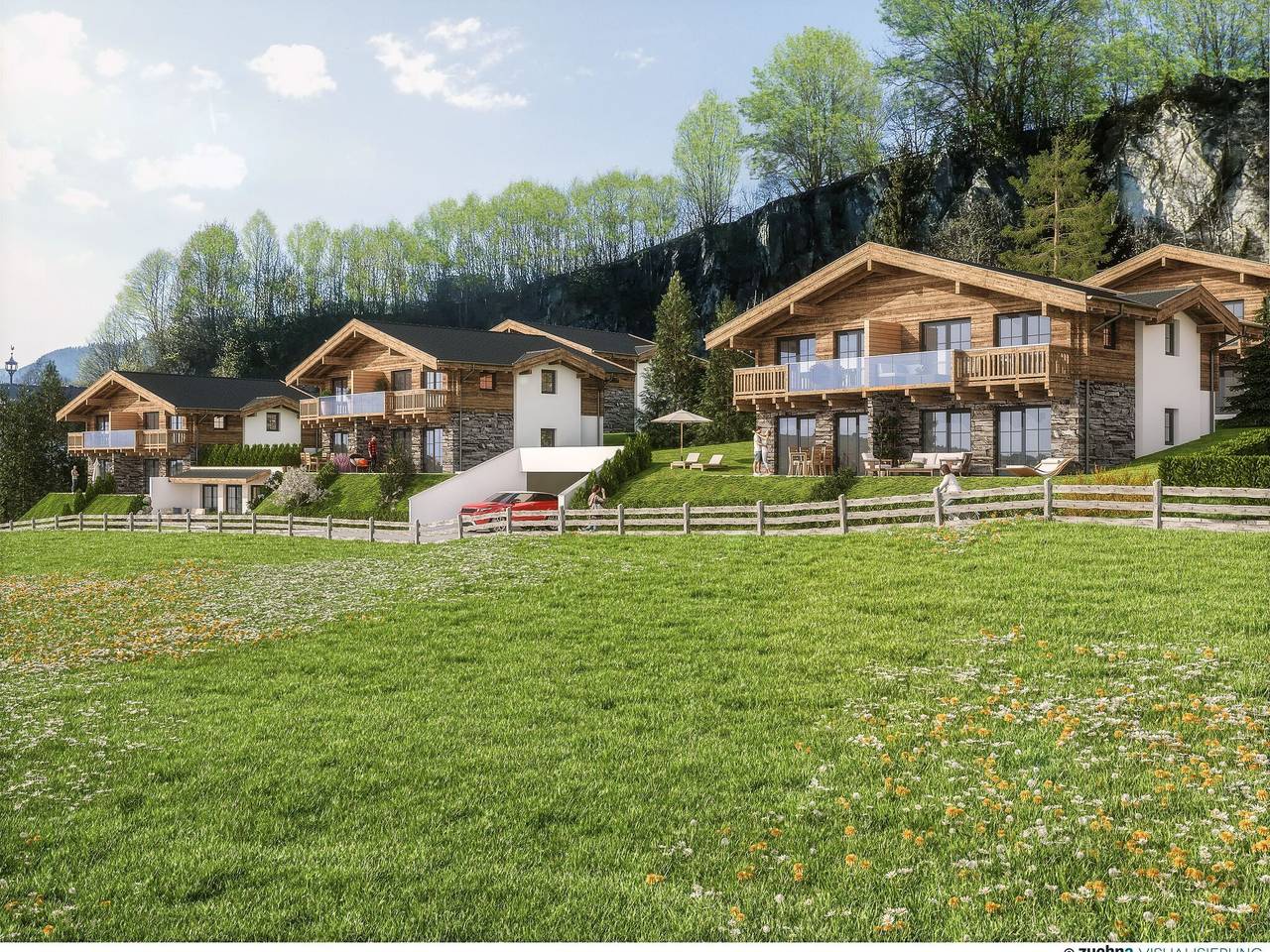 Chalet mit Sauna in der Nähe des Badesees in Uttendorf, Pinzgau