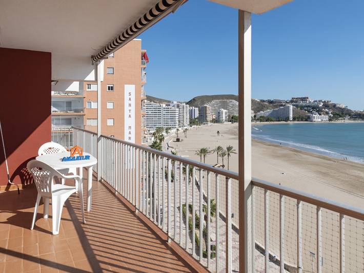 Ganze Wohnung, Familienfreundliche 3-Zimmer-Wohnung am Meer mit Parkplatz in Cullera in Platja de Sant Antoni (Cullera), Cullera
