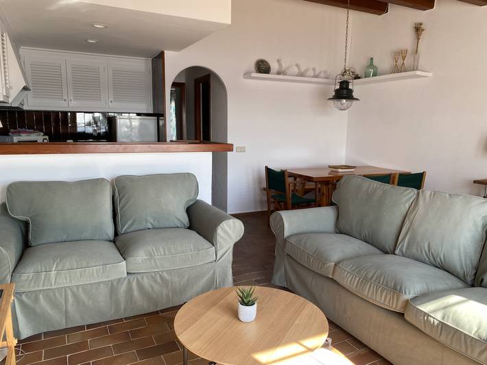 Apartamento entero, Apartamento de vacaciones para 4 personas con jardín in Fornells, Es Mercadal