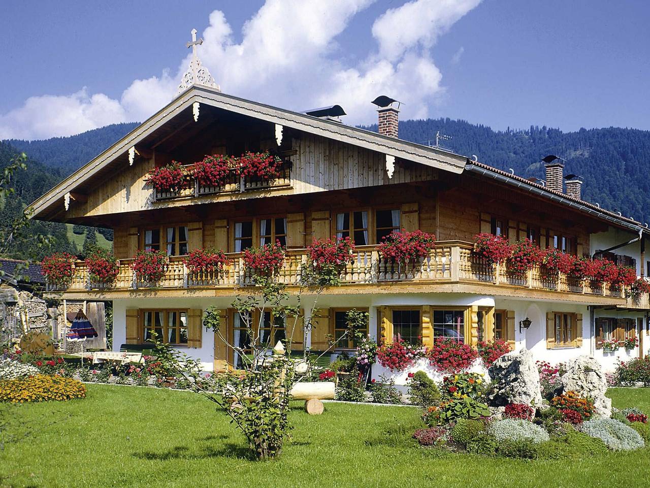 Ganze Ferienwohnung, Gästehaus Becher, Kreuth-Point in Kreuth, Bayerische Alpen
