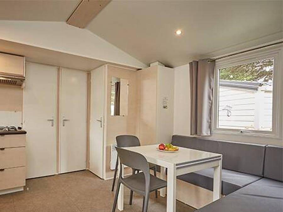 Camping Le Moulin de Kermaux - Mobilheim 6 personen - Klassisch | 3 Schlafz. | 6 Pers. | Erhöhte Terrasse | 1 Bad in Carnac, Côte des Mégalithes