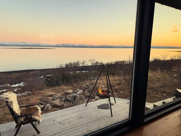 Ferienhaus für 3 Personen, mit Terrasse und Ausblick - 1