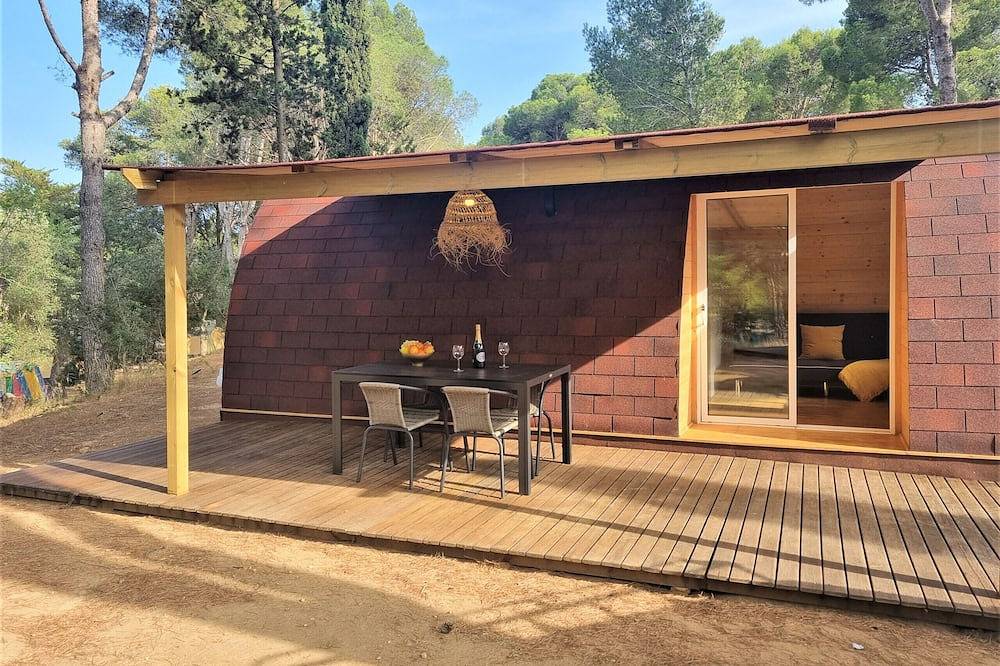Nomad Harmonia: Beau bungalow confortable et familier in L'Escala, Haut-Ampurdan