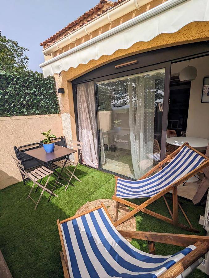 Gîte pour 4 personnes, avec terrasse ainsi que piscine et bassin pour enfant, animaux acceptés à Saint-Vallier-de-Thiey - 4