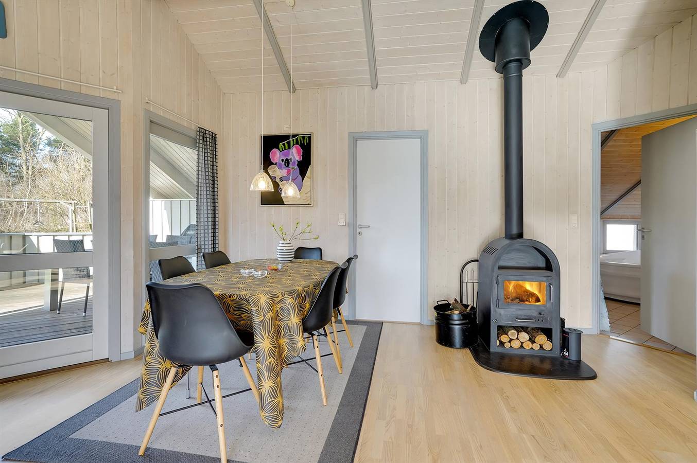 Beautiful home in Oksbøl w/ Sauna, Wifi and 3 Bedrooms in Jegum, Jegum Ferieland