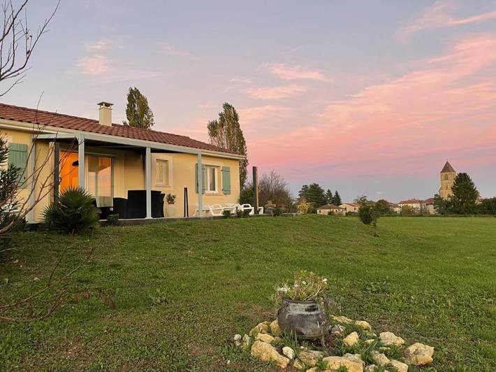 Maison de vacances pour 5 personnes, avec Terrasse et Vue à Belvès