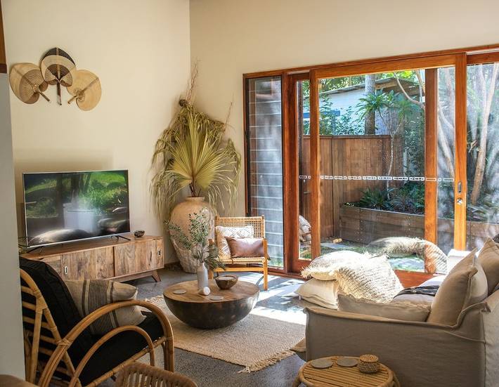 Holiday home for 4 people, with hot tub in Byron Bay