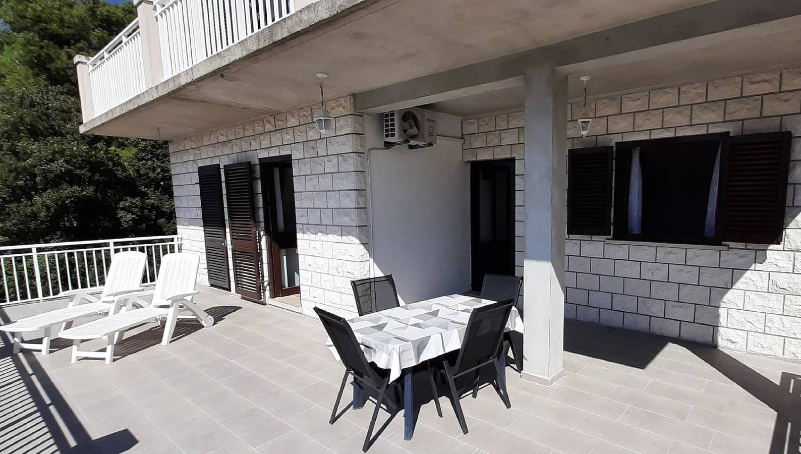 Ganze Wohnung, Ferienwohnung für 4 Personen mit Meerblick in Medvinjak, Korcula