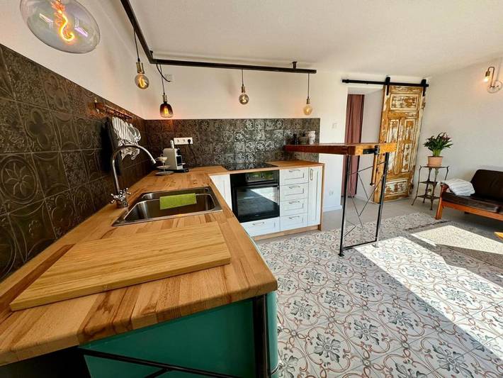 Ferienwohnung für 2 Personen, mit Garten und Terrasse sowie Ausblick, mit Haustier in Stadt Buckow (Märkische Schweiz)