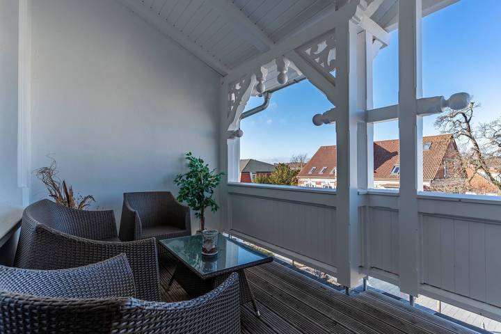 Appartement de vacances entier, Villa Seiler in Binz, 3-Raum Ferienwohnung Nr. 5 , Toplage, wenige Schritte zum Strand in Ostseebad Binz, Binz