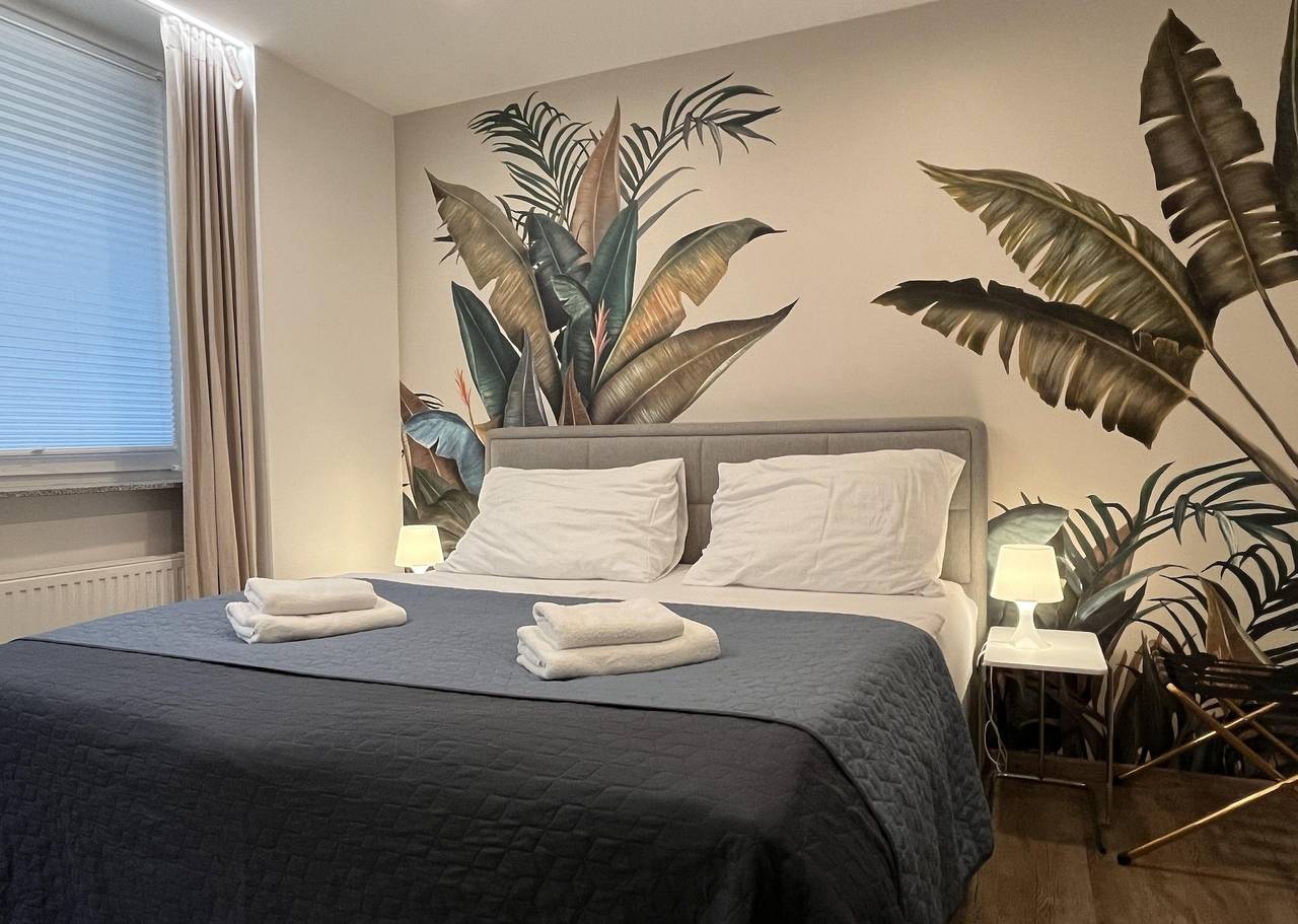 Ganze Ferienwohnung, Blue Tropic Retreat in Linz, Linz-Wels