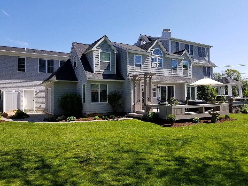 Hadleys Küsten-Häuschen des Narragansett Piers in Narragansett Pier, Narragansett