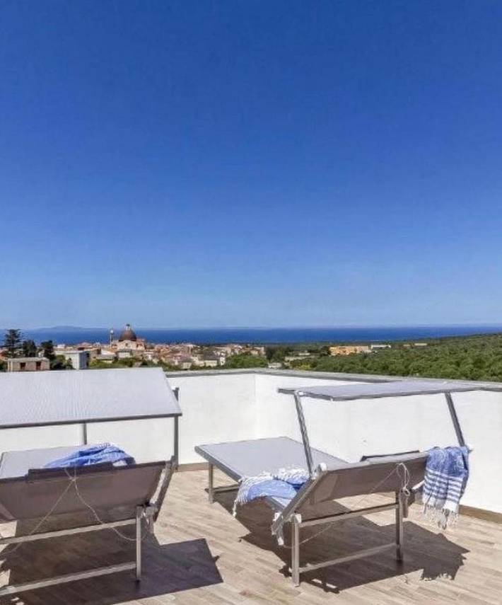 Maison d’hôte pour 2 personnes, avec Terrasse et Vue à Sorso - 3