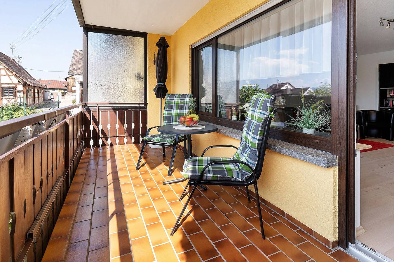 Ganze Wohnung, Ferienwohnung 'La Luna' mit Gemeinschaftsgarten, Balkon und Wlan in Marxzell, Nordschwarzwald