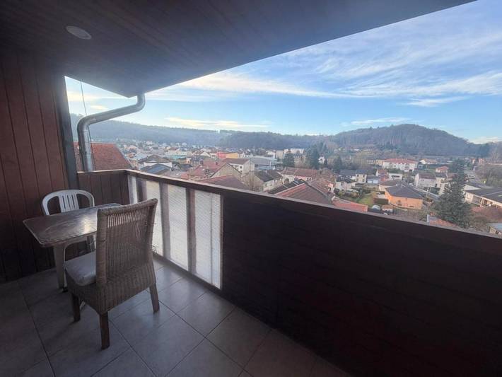 Maison d’hôte pour 2 personnes, avec terrasse et vue, animaux acceptés à Audun-le-Tiche