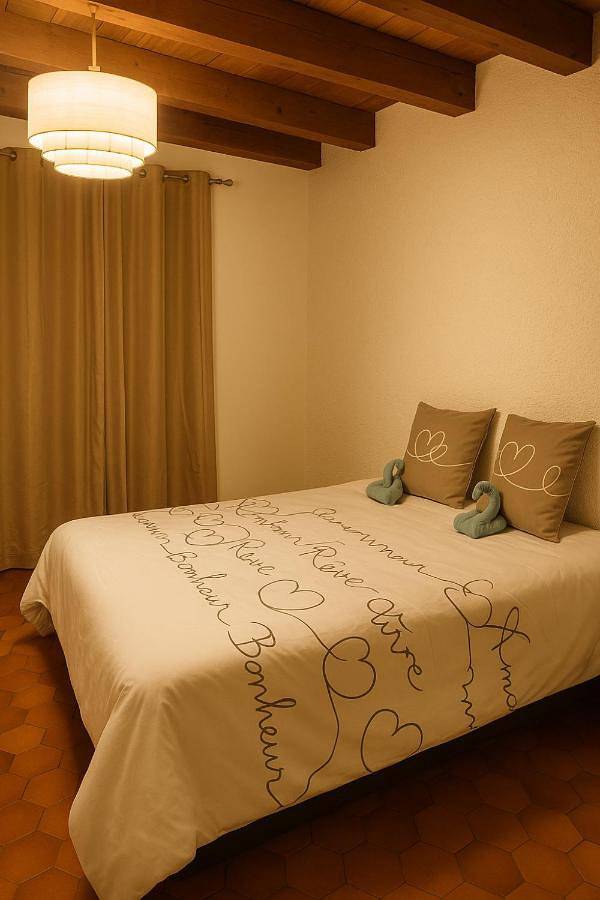 Appartement de vacances pour 7 personnes, avec vue ainsi que jardin et terrasse, animaux acceptés