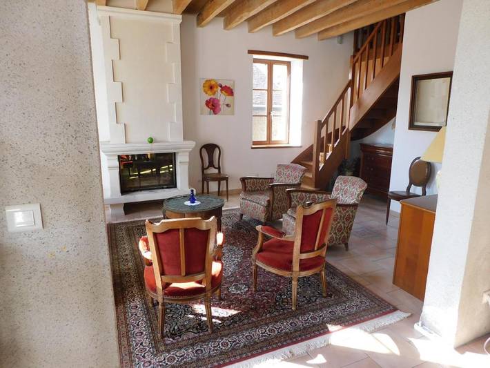 Location de vacances pour 6 personnes, avec Terrasse et Jardin à Pontlevoy - 3