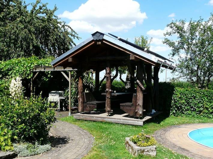 Ferienhaus für 3 Personen, mit Garten und Pool im Hainich - 2