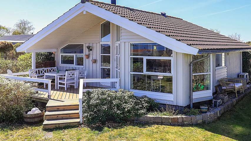 Ferienhaus für 5 Personen, mit Garten und Sauna