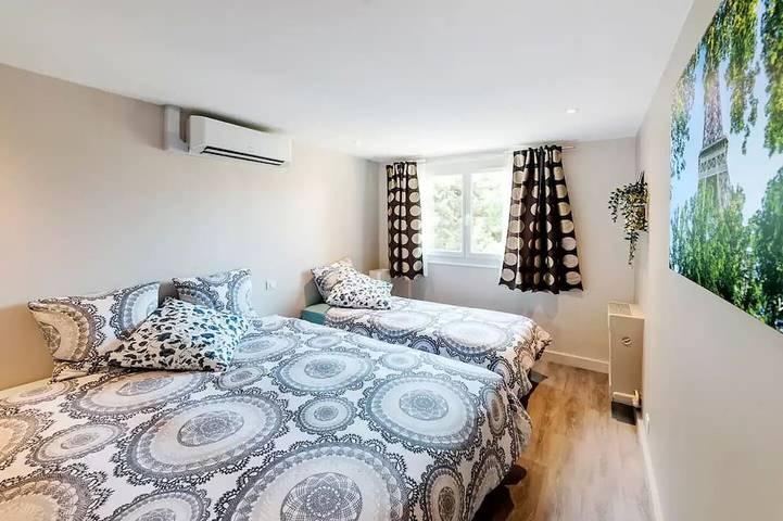 Gîte pour 5 personnes, avec balcon à Villejuif - 3