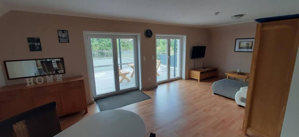 Ferienwohnung für 3 Personen, mit Balkon und Terrasse sowie Ausblick in Lengerich - 2