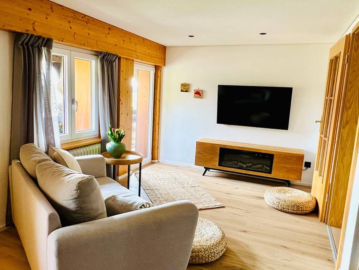 Ganze Wohnung, Ferienwohnung 'Waldgeflüster' mit schöner Aussicht, privatem Balkon und Gemeinschaftsgarten in Ibach, Südschwarzwald