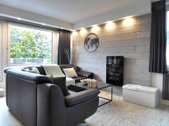 Ferienwohnung für 6 Personen, mit Terrasse und Sauna sowie Ausblick in Winterberg