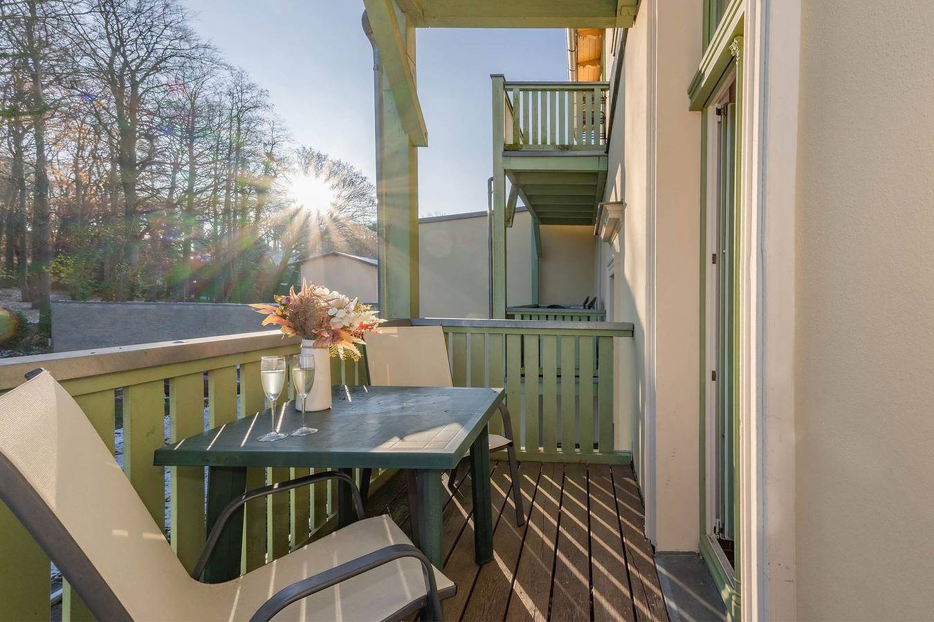 Appartement entier, Villa Kaiserhof 08 - warmtönig gestaltetes Domizil mit Balkon in Zinnowitz, Usedomer Norden
