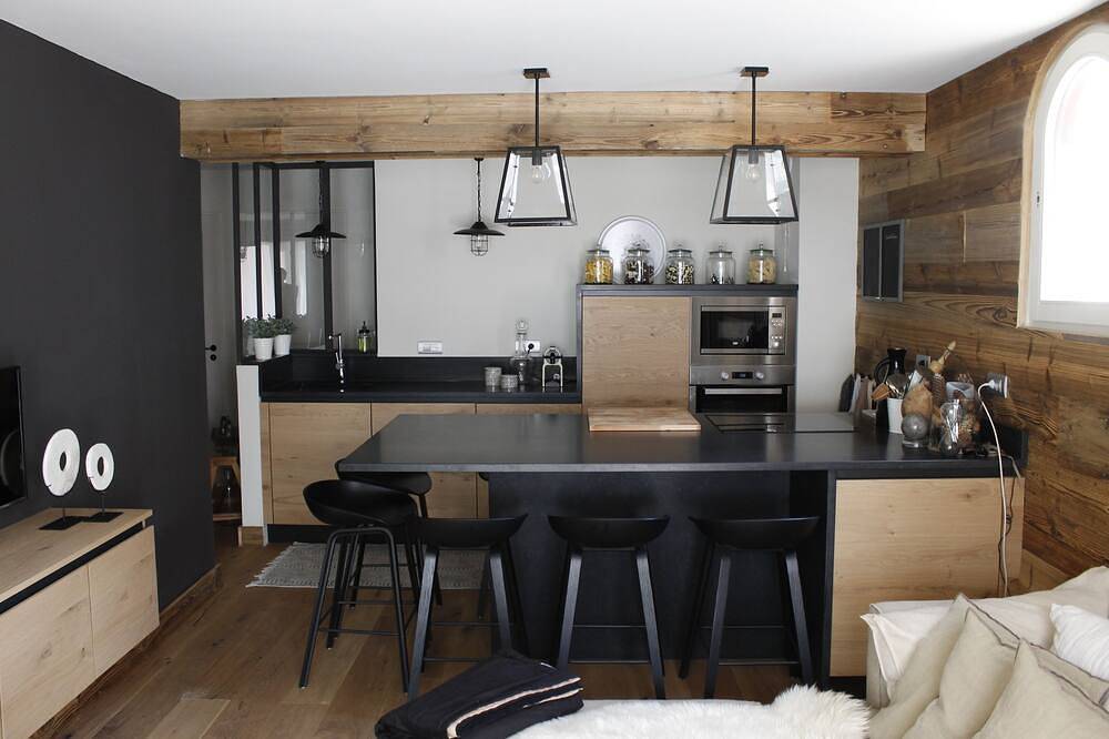 Ganze Wohnung, Cocon Hoch Stehend Vor Der Spur in La Salle-les-Alpes, Serre Chevalier