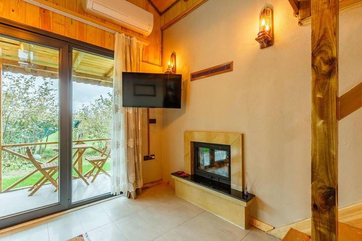 Bungalow für 3 Personen, mit Balkon und Ausblick sowie Garten in der Türkei - 2