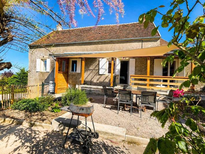 Location de vacances pour 5 personnes, avec Terrasse et Vue à Saizy